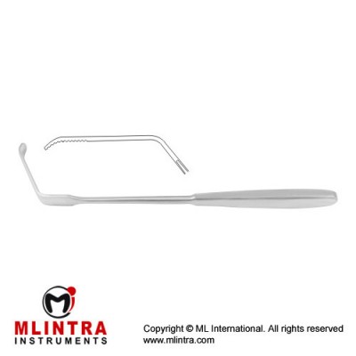 Zenker Retractor Stainless Steel, 27.5 cm - 10 3/4" Blade Size 75 x 12 mm